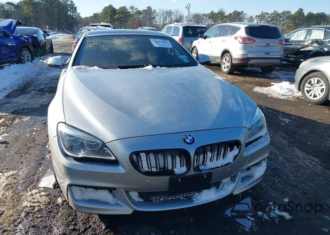 2016 BMW 640I из США, поврежденный, VIN WBA6H1C55GD932954